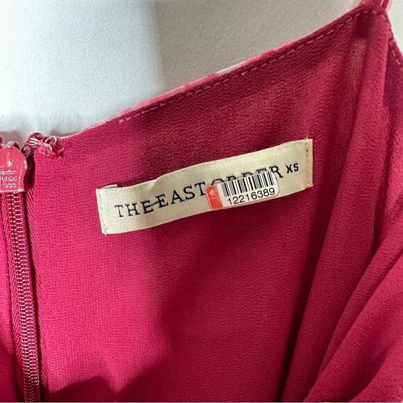 ANTHROPOLOGIE THE EAST ORDER Pink Penny Dress in XS - Picture 3 of 6